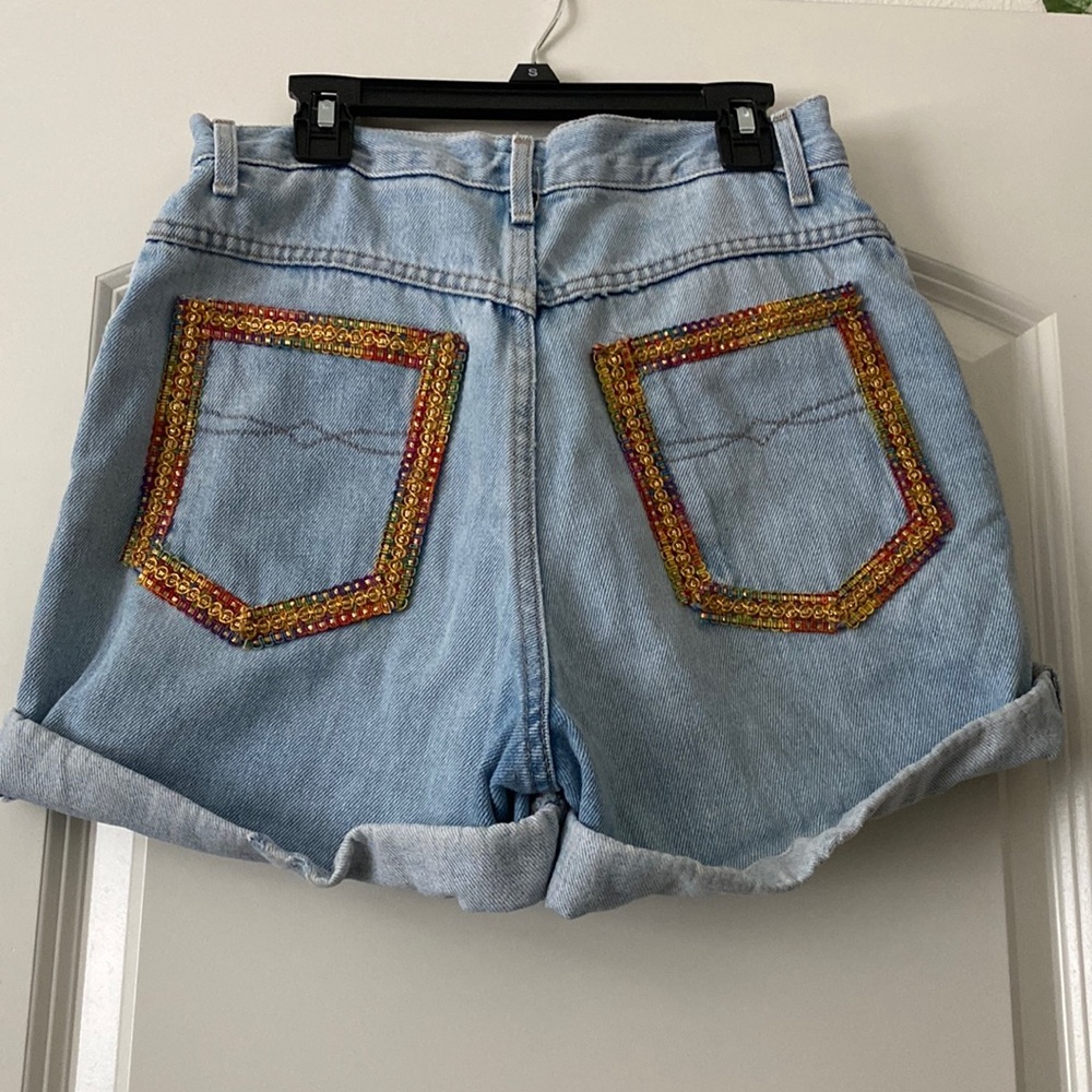 Vintage Faded Glory Shorts with Handmade pockets
